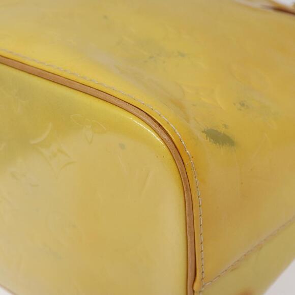 LOUIS VUITTON Monogram Vernis Houston Hand Bag Gris M91053 - Picture 9 of 16